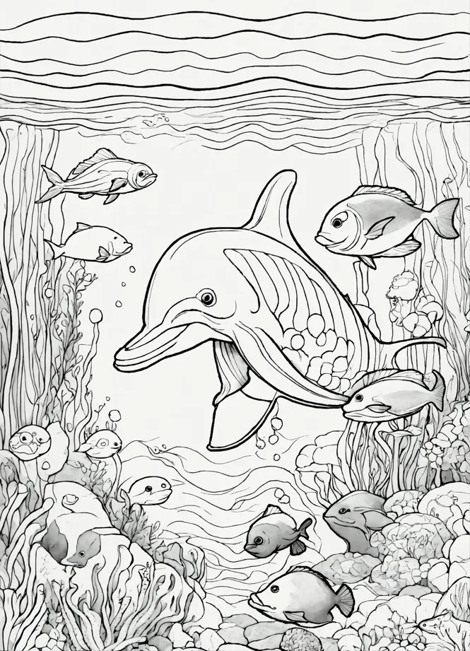 Coloring Books For Teens Relaxation: Dolphins & More: Advanced Ocean  Coloring Pages for Teenagers, Tweens, Older Kids, Boys & Girls, Underwater  Ocean (Paperback)