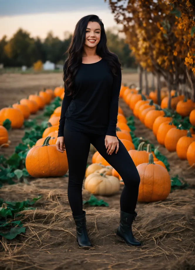 Lexica - black leggings and boots