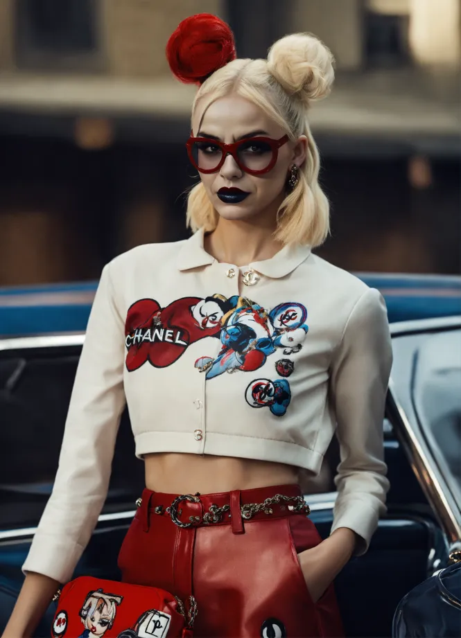 This Look At Anya Taylor-Joy As Harley Quinn Is Stunning