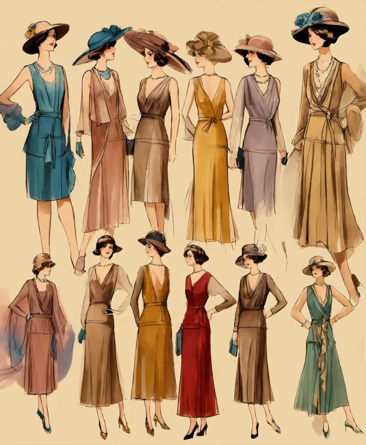 1920s aristocratic fashion best sale