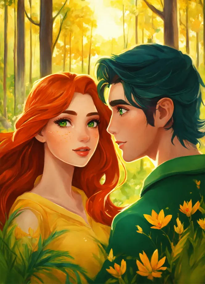 Pixilart - Fauna and her husband Forest by hufflepufflife