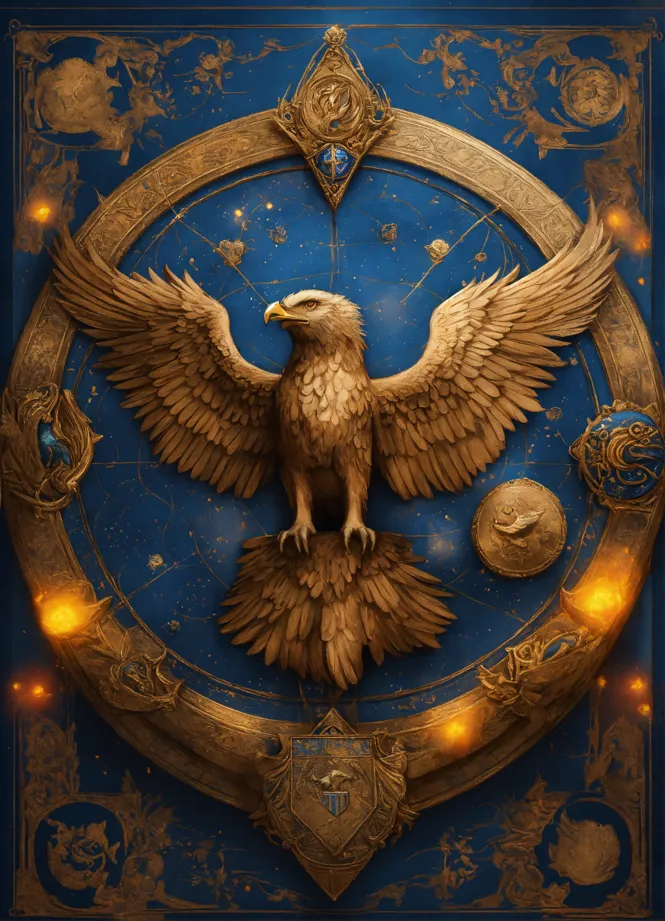 Why is the Ravenclaw symbol an eagle