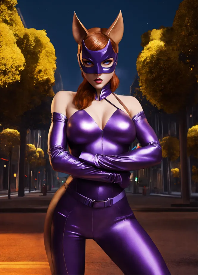 Catwoman purple costume -  Italia