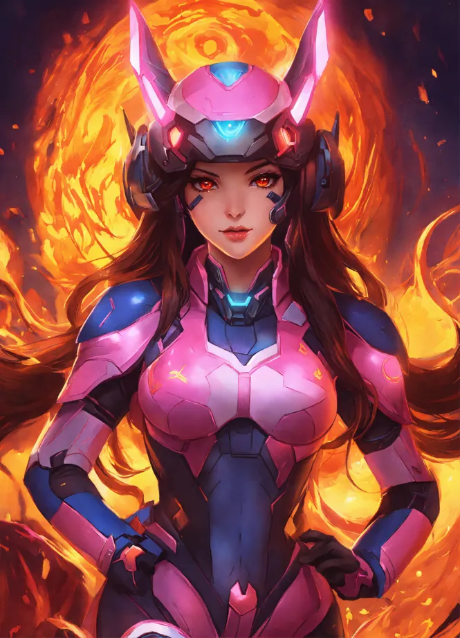 Kerrigan cosplays as Overwatch hero D.Va in Heroes of the Storm