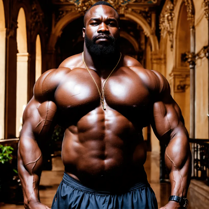 Lexica - big bodybuilder