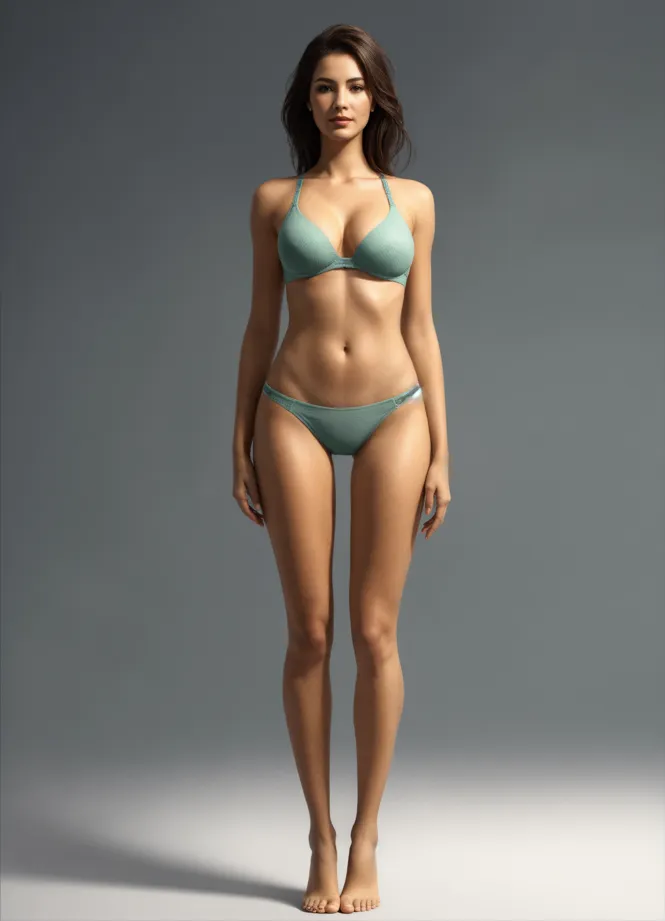 Lexica - woman in a bikini