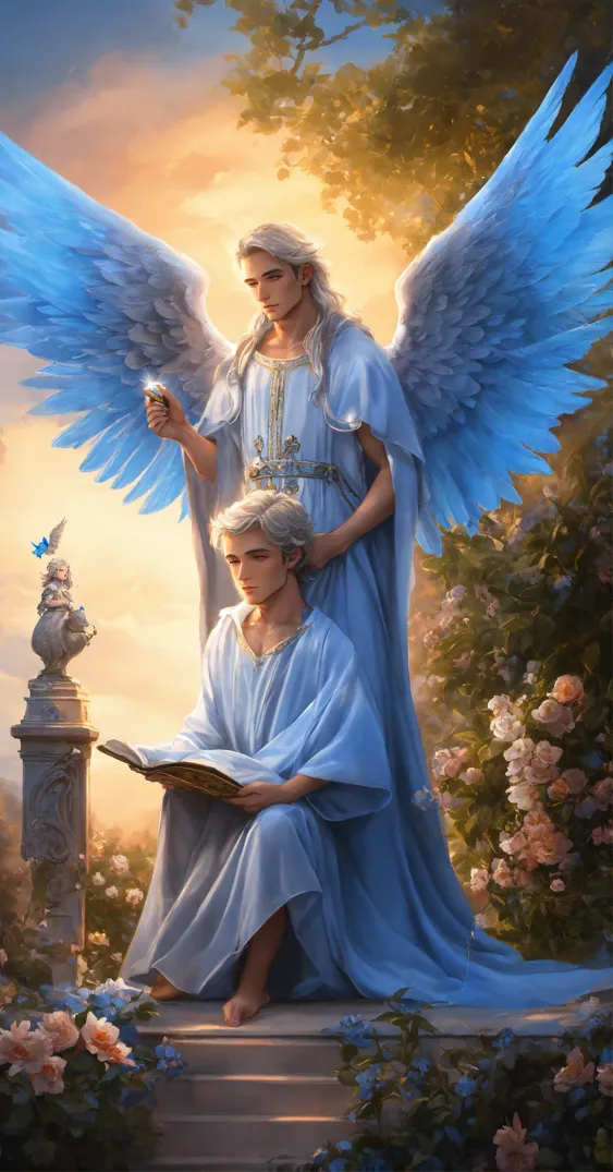 Amazon.com: Seraphim Angel of Wisdom Statue Made of Fine