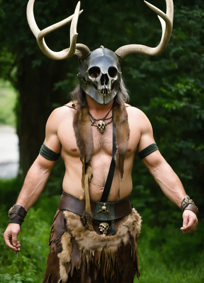 Men's Menacing Minotaur Costume 