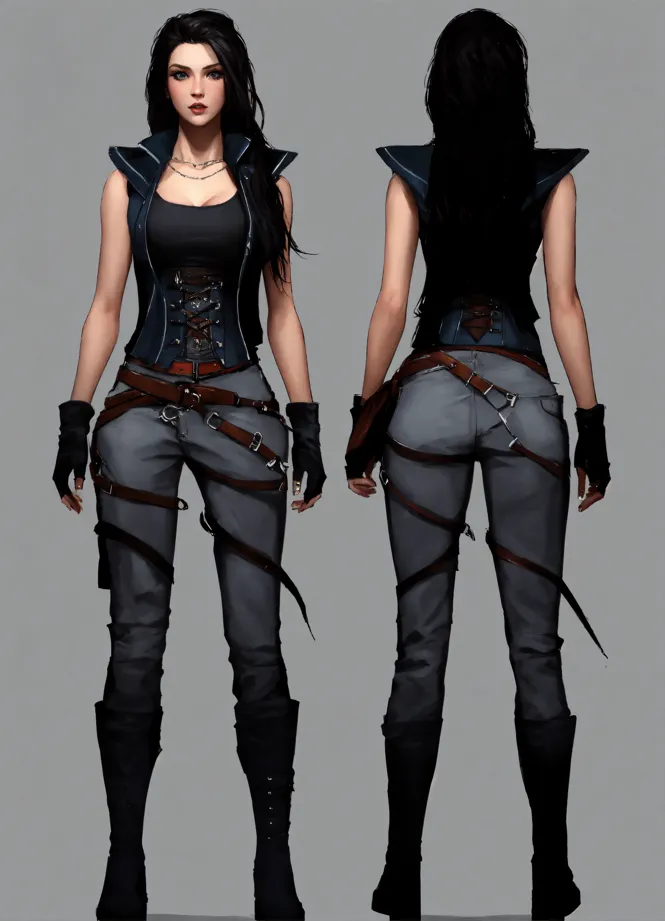 Lexica - female assassin