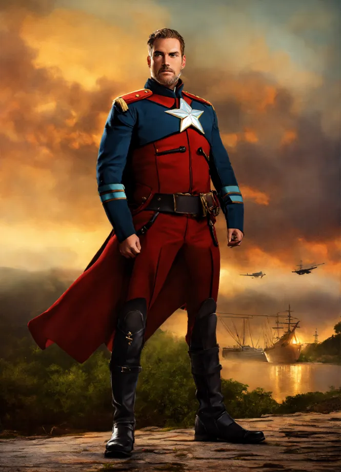 imagine henry Cavill as Captain Britain , realism, M