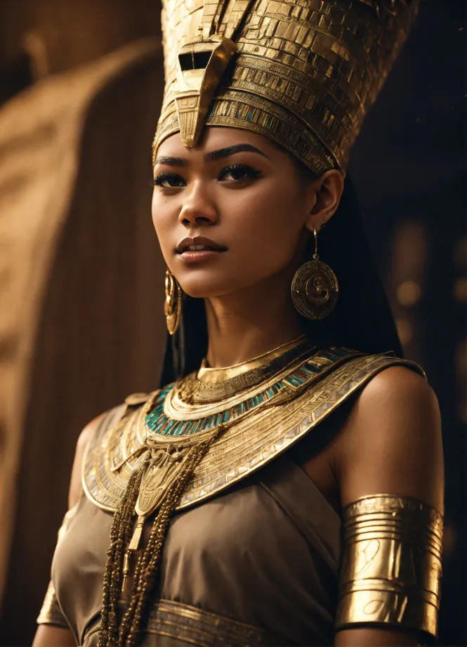 Nefertiti 2024 necklace zendaya