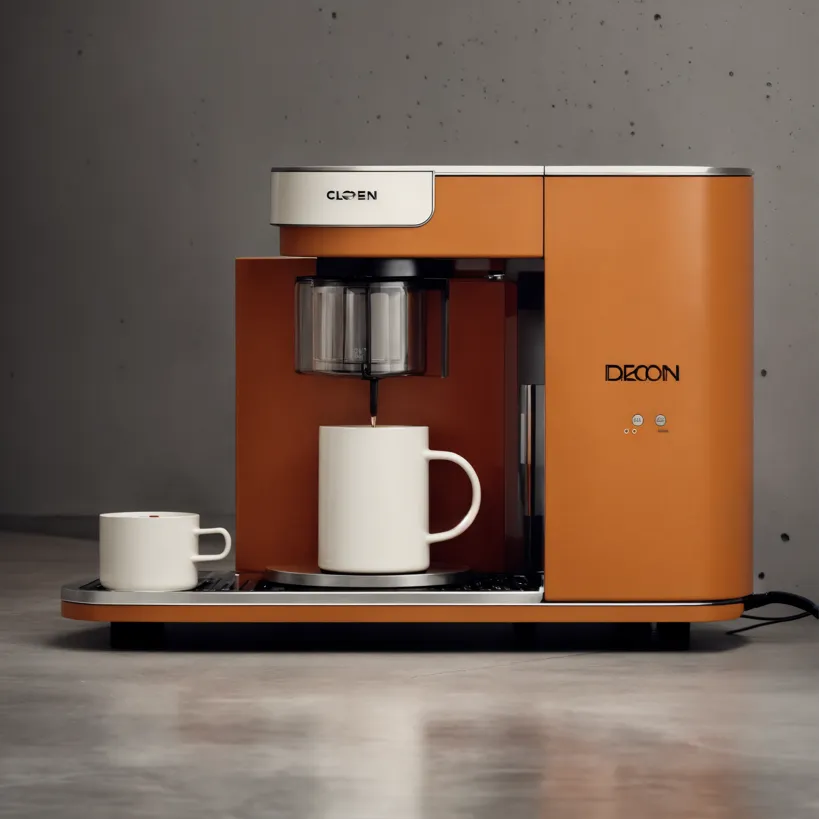 Lexica - A surreal coffee maker designed by Dieter Rams. Product