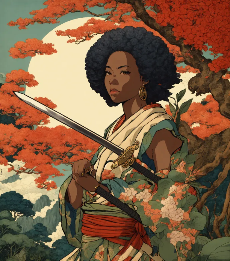 File:Afro Samurai and China Girl (1821946473).jpg - Wikimedia Commons