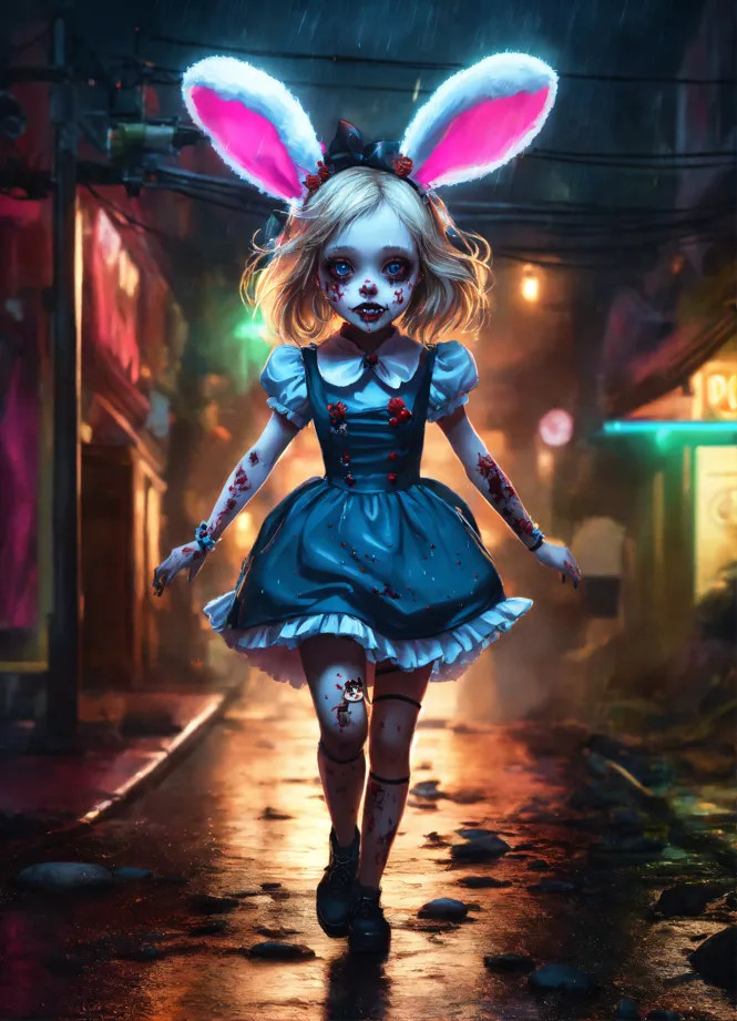 Creepy Alice In Wonderland Drawings