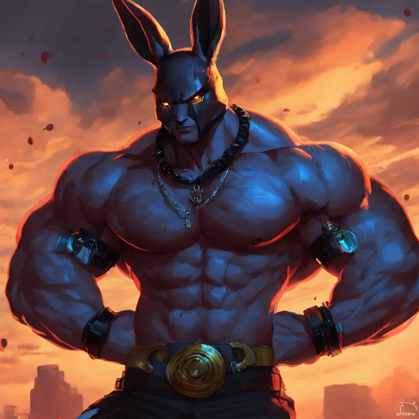 Lexica - A muscle rabbit
