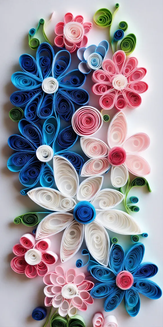 Quilling a from of paper craft art done using the 'PaperCut model :  r/StableDiffusion